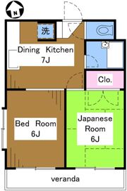 SKハイムの間取り画像