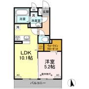 D-ROOMあすと長町 Ⅱの間取り画像