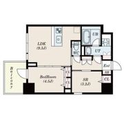 S-RESIDENCE福島diverseの間取り画像