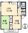 メリーハイム中村 A棟の間取り画像