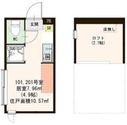 ハーモニーテラス桜上水Ⅱの間取り画像