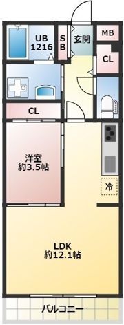 グランディオの間取り画像