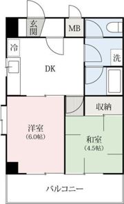 ライオンズマンション高崎田町の間取り画像
