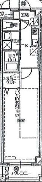 ハイツ東一津屋公輝の間取り画像