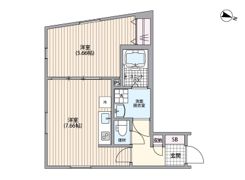 OAK VILLA Shinagawa Residenceの間取り画像