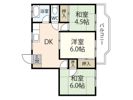 コーポ春貝地の間取り画像