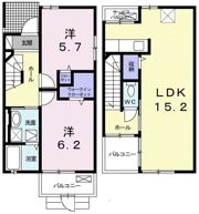 ラモー シャルマンの間取り画像