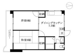 サウスガーデンの間取り画像