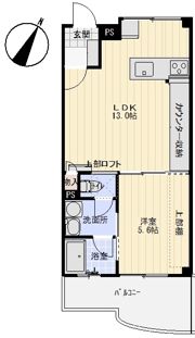 take five Bの間取り画像