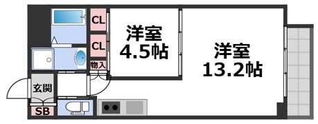 プレジオ森河内ASIANの間取り画像