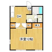 クローバーハウス B棟の間取り画像