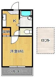 プライマリー到津の森の間取り画像
