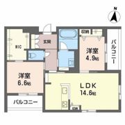 ラウンドヒルズKの間取り画像