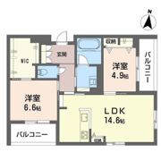 ラウンドヒルズKの間取り画像