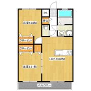サンおおつ野の間取り画像