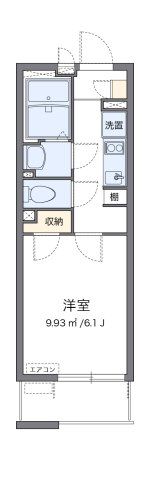 クレイノリヴェール西寺尾の間取り画像