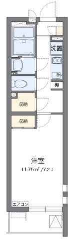 クレイノ港北Ⅱの間取り画像