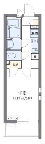 クレイノみやびの間取り画像