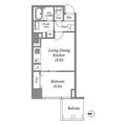 RISINGMaison本町橋の間取り画像
