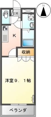 ヴァンベールの間取り画像