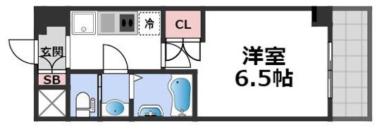 オズレジデンス今里SOUTHの間取り画像