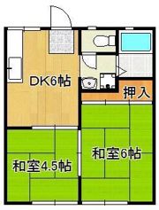 パナハイツ緑ヶ丘IIの間取り画像
