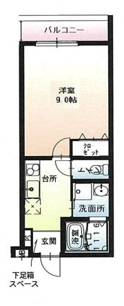 フジパレス吹田金田公園の間取り画像