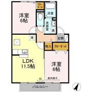 パラシオンの間取り画像