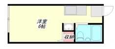ベルハイムAの間取り画像