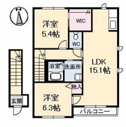 スカイメゾン 11番館の間取り画像