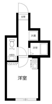 ミューシグ富士見台の間取り画像