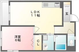 ニューガーデン壱番館の間取り画像