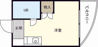 petit pas三篠の間取り画像