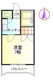 エスポアール中井の間取り画像