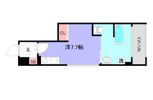 ブローニュかもがわの間取り画像