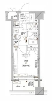 コンシェリア大森山王の間取り画像