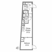 SOLASIA residence荻窪Ⅱの間取り画像