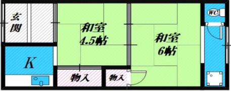 門真市常称寺町文化の間取り画像