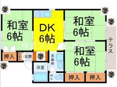 コーポ・シオンC棟の間取り画像