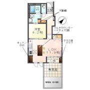 Famille Haneka Cの間取り画像