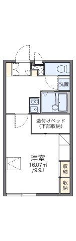レオパレスのべの間取り画像