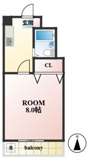 ラフィネ18の間取り画像