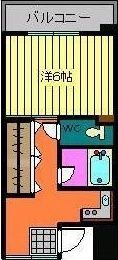 アーバンコート徳島の間取り画像