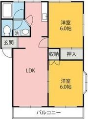 キャッスル中島Ⅰの間取り画像