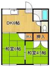 コーポ葉山の間取り画像
