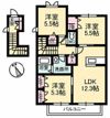 グランマスト川口 C棟の間取り画像
