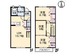 グリーンガーデンの間取り画像