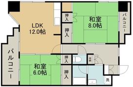 コルディエール大江の間取り画像