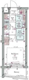 コンシェリア横濱山手 THE RESIDENCEの間取り画像