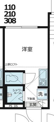 Nano北新宿2の間取り画像